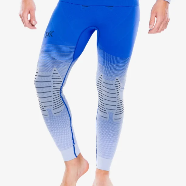 Colanti barbati X-Bionic Invent Fx Pants - blue/grey/optical white