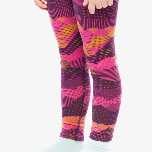 Preţ Colanți de antrenament Smartwool Classic Thermal Merino Base Layer Bottom Boxed - purple iris