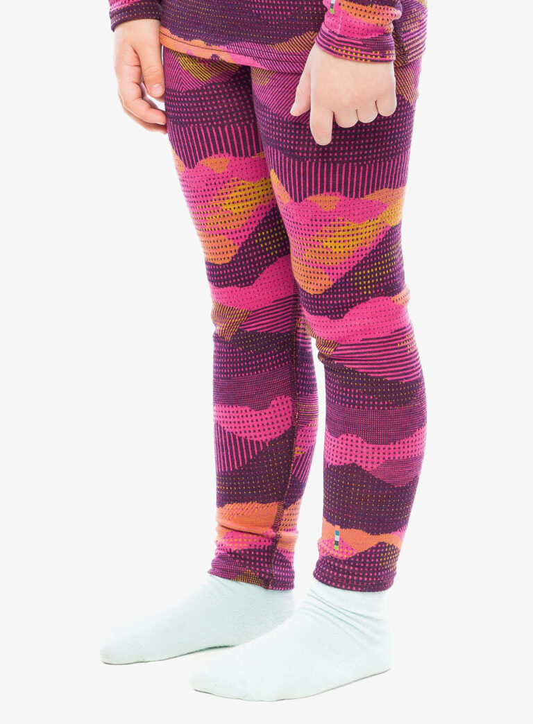 Preţ Colanți de antrenament Smartwool Classic Thermal Merino Base Layer Bottom Boxed - purple iris