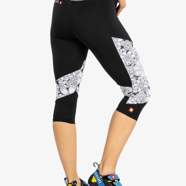 Preţ Colanti escaladă Ocun Rhea 3/4 Leggings - black caviar