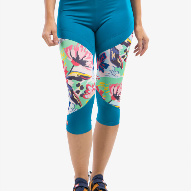 Cumpăra Colanti escaladă Ocun Rhea 3/4 Leggings - blue fjord