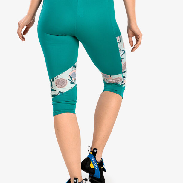 Preţ Colanti escaladă Ocun Rhea 3/4 Leggings - green porvelain