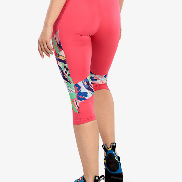 Colanti escaladă Ocun Rhea 3/4 Leggings - pink paradise preţ