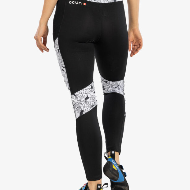 Preţ Colanti escaladă Ocun Rhea Leggings - black caviar