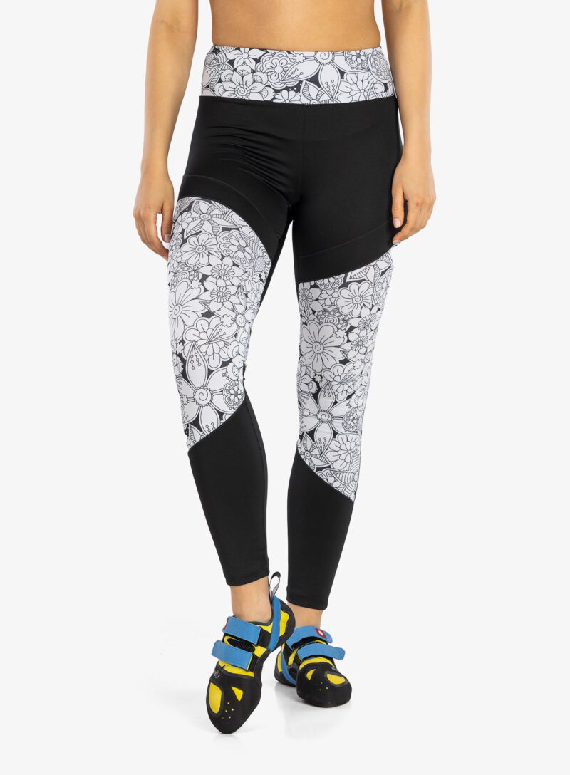 Colanti escaladă Ocun Rhea Leggings - black caviar