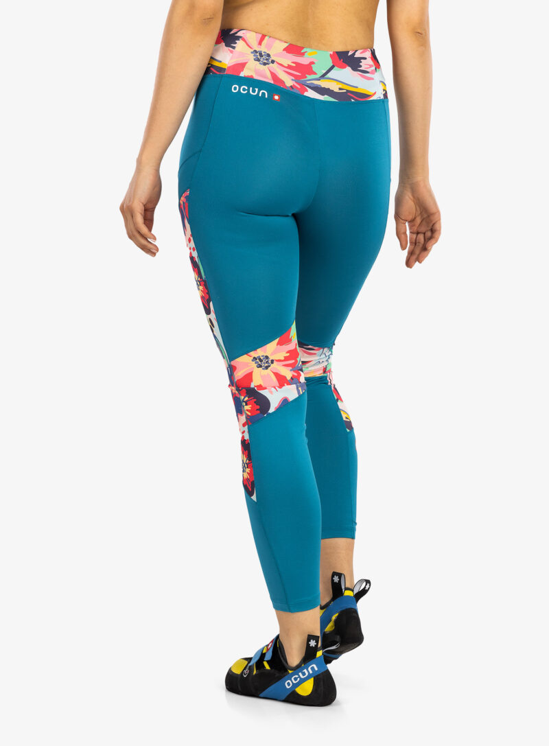 Preţ Colanti escaladă Ocun Rhea Leggings - blue fjord