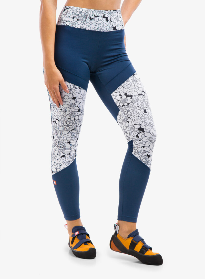 Cumpăra Colanti escaladă Ocun Rhea Leggings - blue sargasso sea