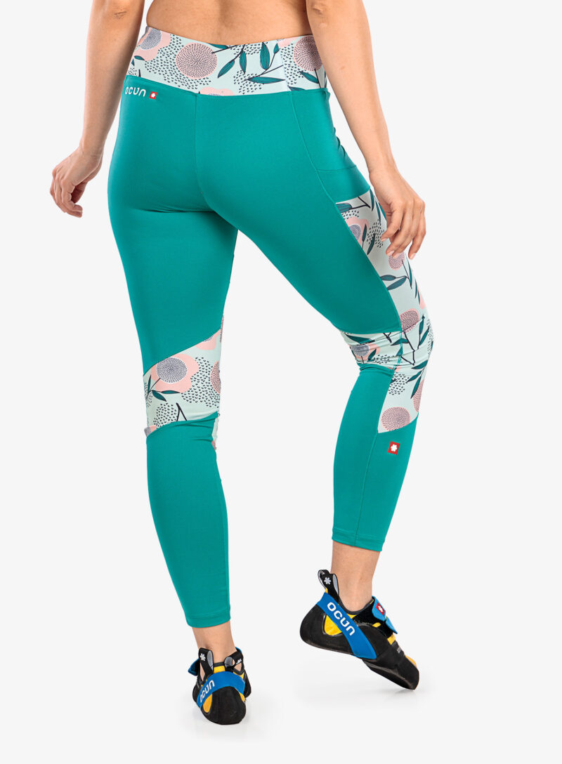 Colanti escaladă Ocun Rhea Leggings - green porcelain preţ