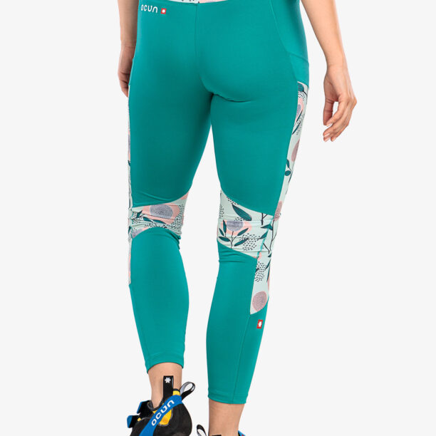 Original Colanti escaladă Ocun Rhea Leggings - green porcelain