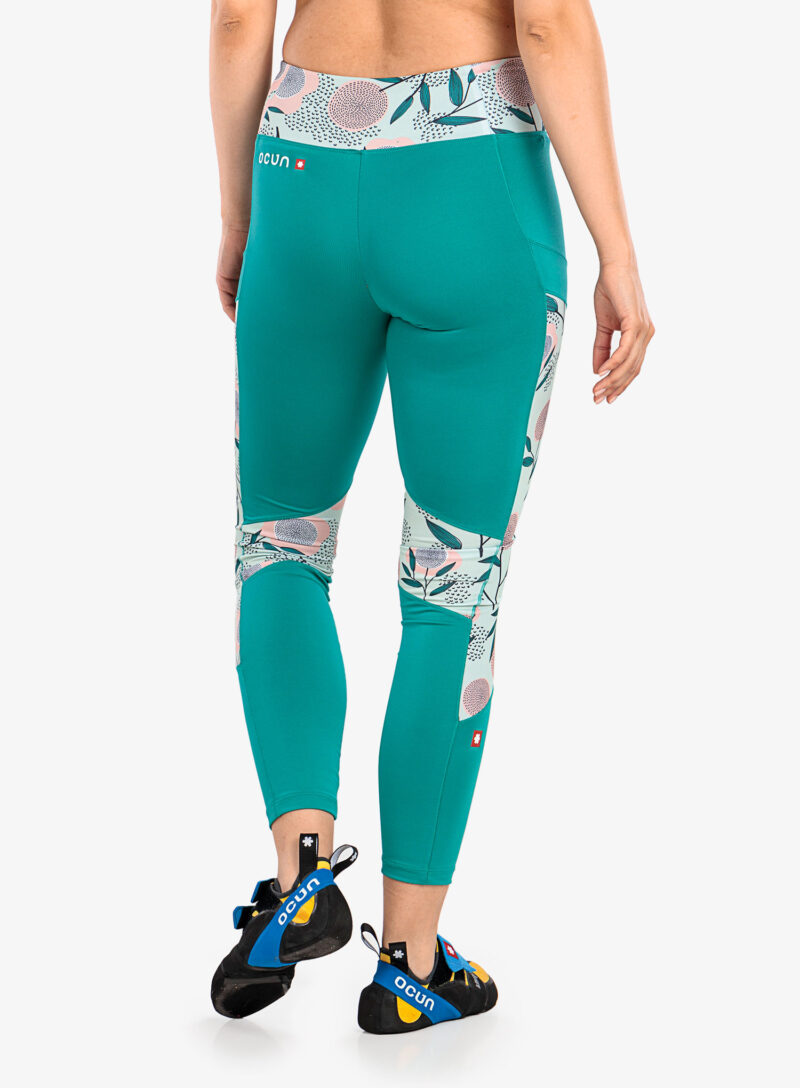 Original Colanti escaladă Ocun Rhea Leggings - green porcelain