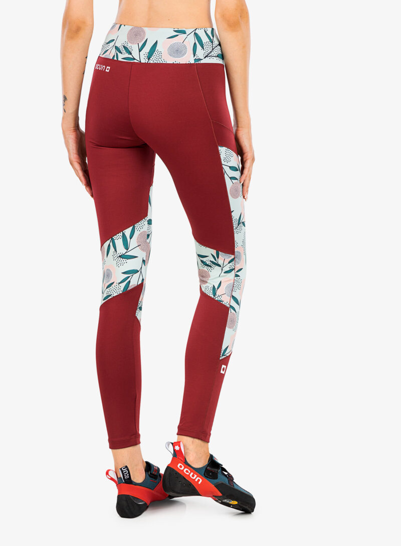 Preţ Colanti escaladă Ocun Rhea Leggings - wine merlot