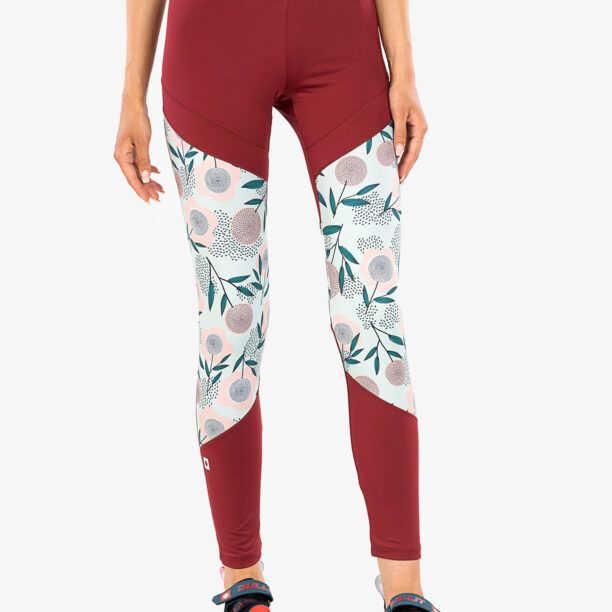 Original Colanti escaladă Ocun Rhea Leggings - wine merlot