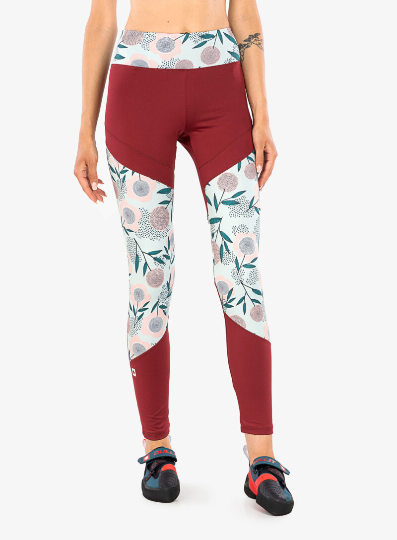 Original Colanti escaladă Ocun Rhea Leggings - wine merlot