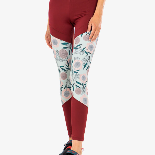 Colanti escaladă Ocun Rhea Leggings - wine merlot