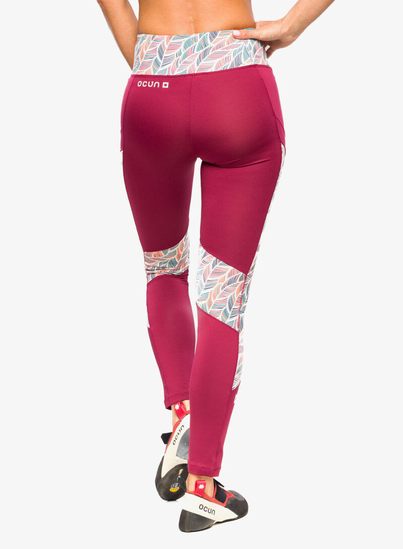 Colanti escaladă Ocun Rhea Leggings - wine rhododendron preţ