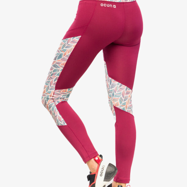 Preţ Colanti escaladă Ocun Rhea Leggings - wine rhododendron