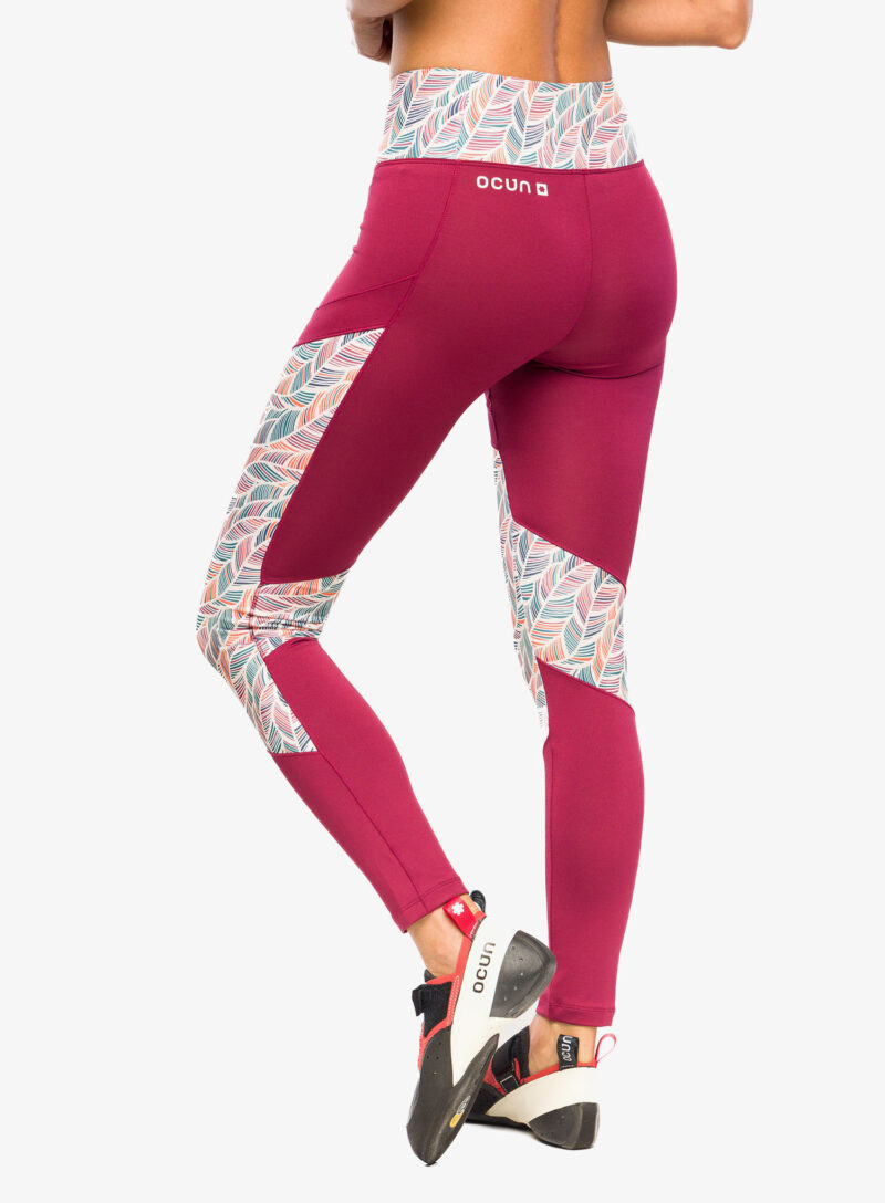 Preţ Colanti escaladă Ocun Rhea Leggings - wine rhododendron