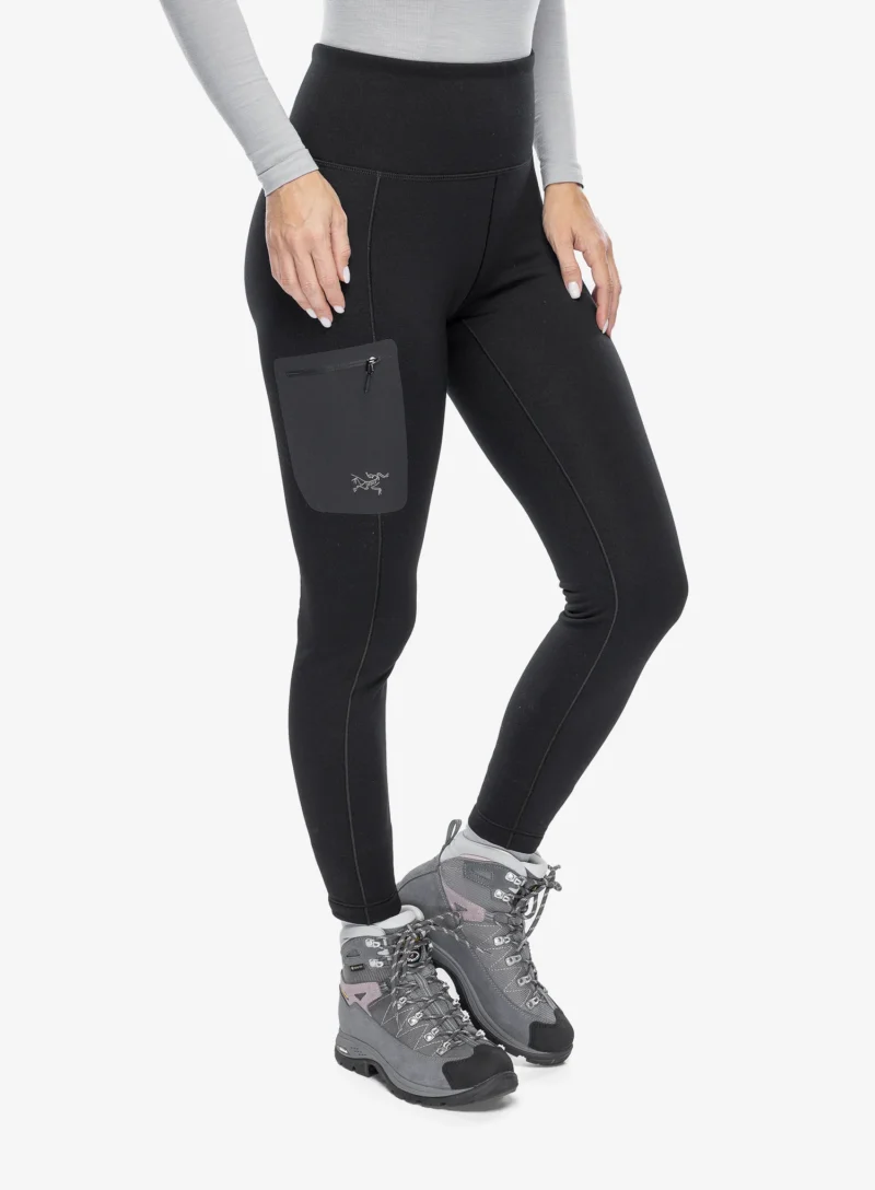 Preţ Colanti termici femei Arcteryx Kyanite Baselayer Bottom - black