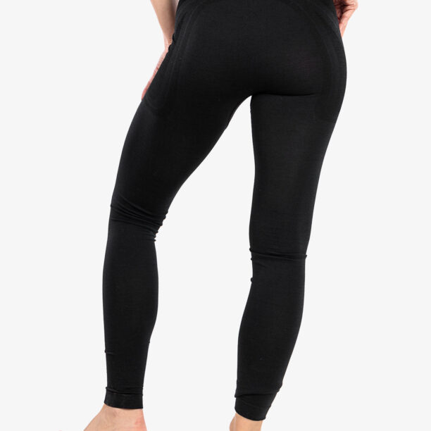 Preţ Colanti termici femei Brubeck Comfort Wool Leggings - black