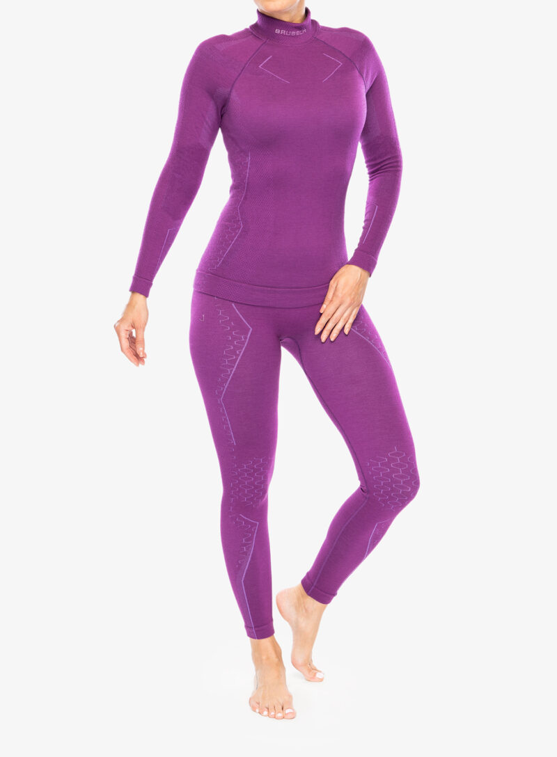 Colanti termici femei Brubeck Extreme Merino - fuchsia preţ