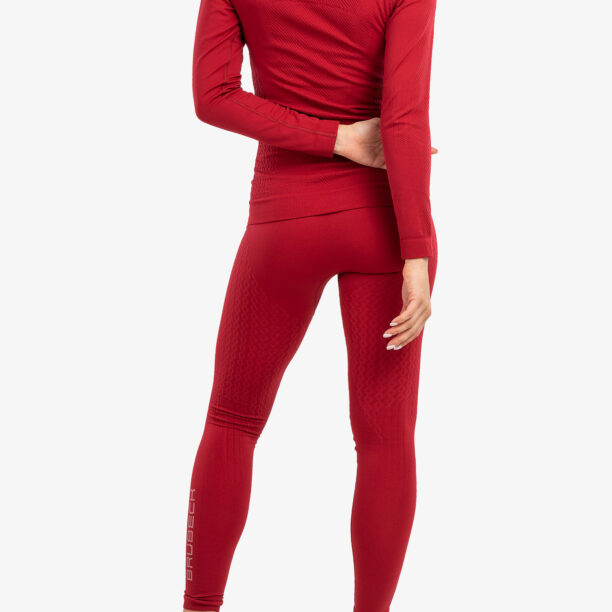 Preţ Colanti termici femei Brubeck Extreme Thermo Pant - burgundy