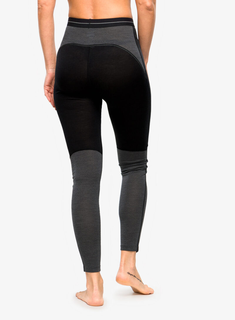 Colanti termici femei Icebreaker 125 ZoneKnit Leggings - black/jet preţ