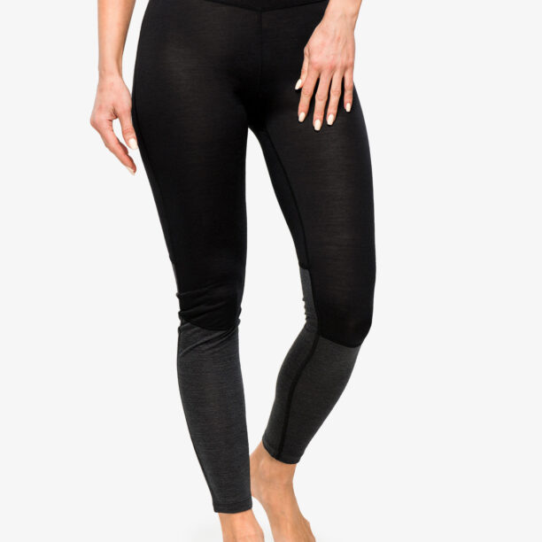 Cumpăra Colanti termici femei Icebreaker 125 ZoneKnit Leggings - black/jet