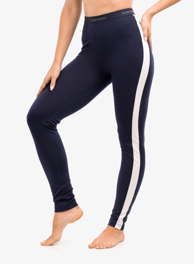 Cumpăra Colanti termici femei Icebreaker 200 Sonebula Leggings - midnight navy/snow