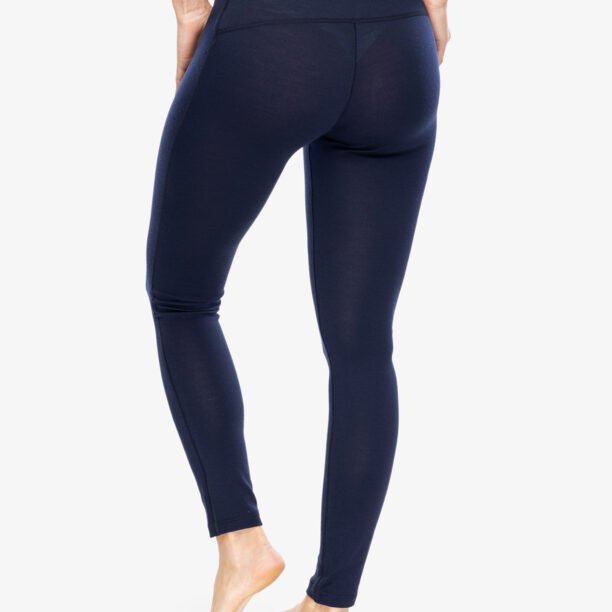 Colanti termici femei Icebreaker 260 Tech Leggings - midnight navy preţ