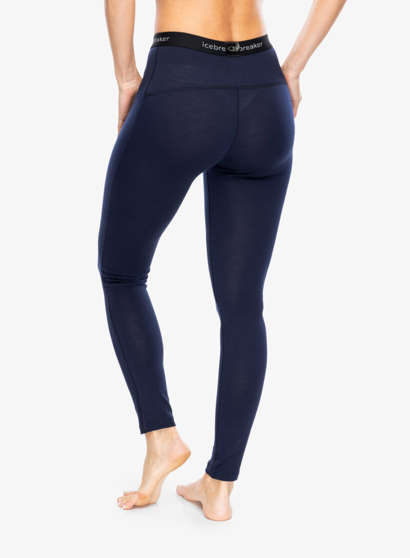 Colanti termici femei Icebreaker 260 Tech Leggings - midnight navy preţ