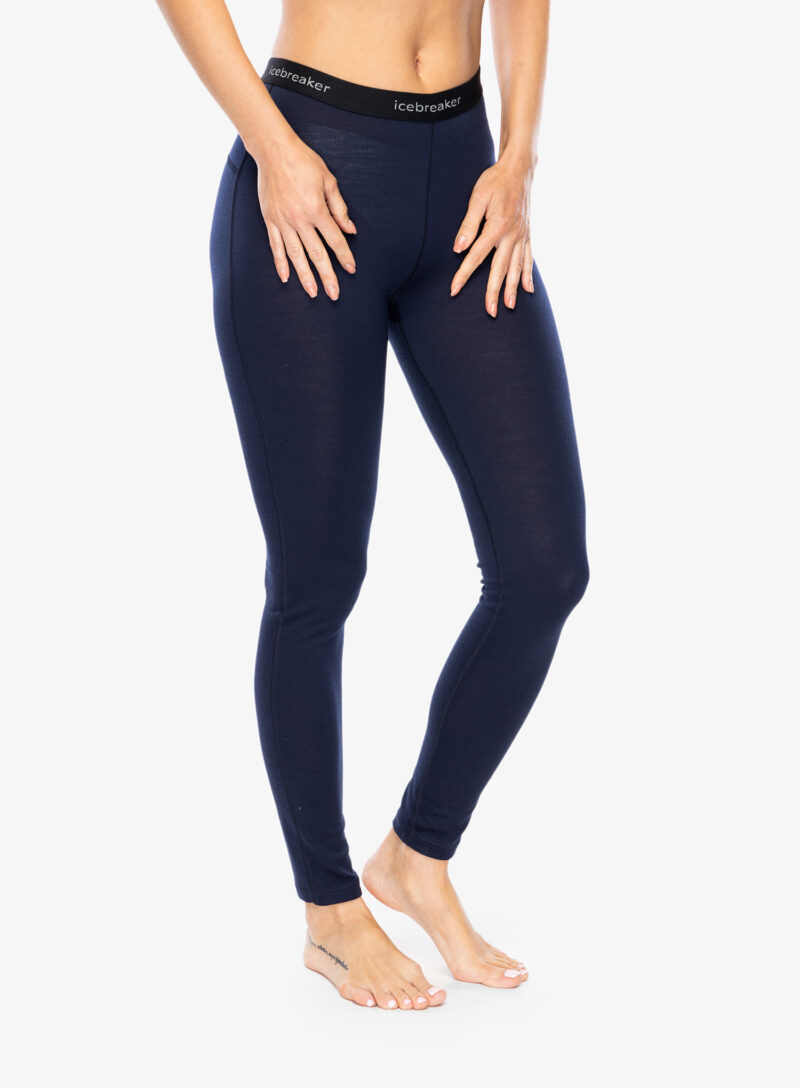 Cumpăra Colanti termici femei Icebreaker 260 Tech Leggings - midnight navy