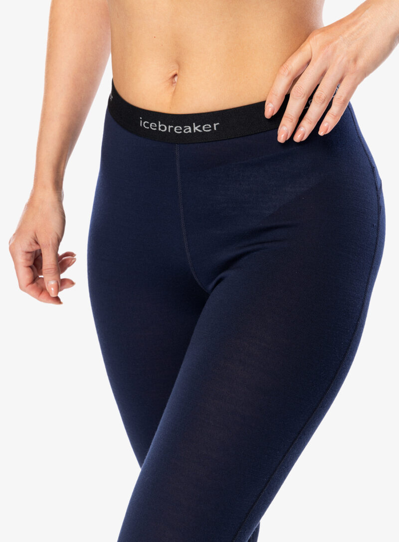 Original Colanti termici femei Icebreaker 260 Tech Leggings - midnight navy