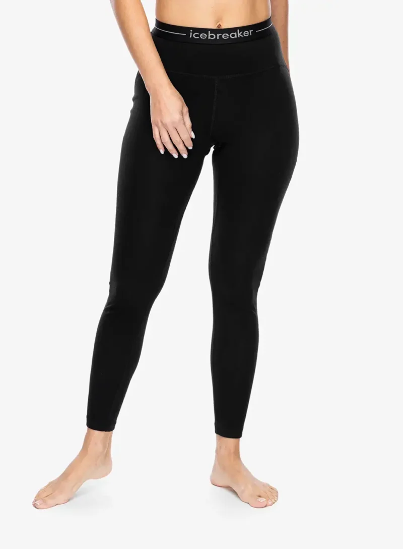 Cumpăra Colanti termici femei Icebreaker 300 Merino Fine Polar Leggings - black