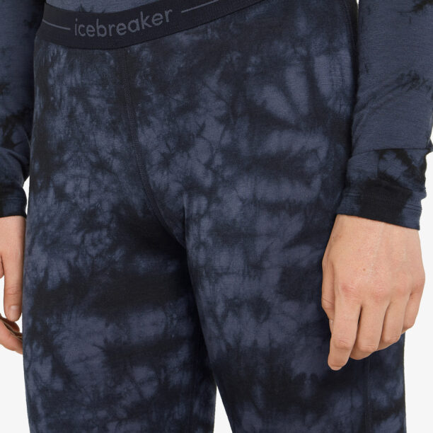 Preţ Colanti termici femei Icebreaker Merino 200 Oasis Leggings Cloud Dye - graphite/black/cd