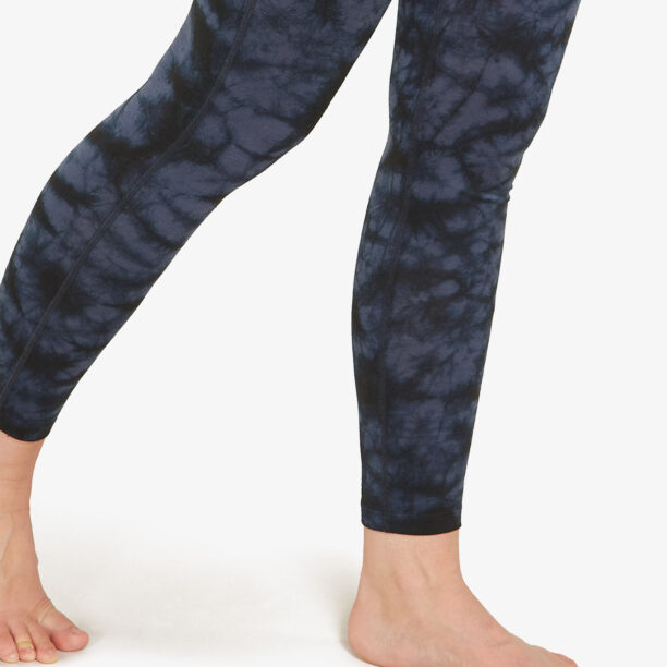 Original Colanti termici femei Icebreaker Merino 200 Oasis Leggings Cloud Dye - graphite/black/cd