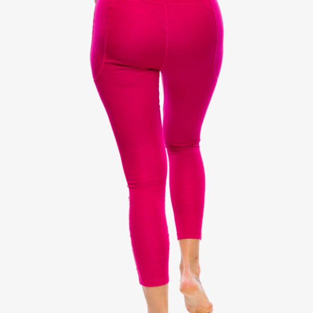 Colanti termici femei Icebreaker Merino Leggings - electron pink preţ