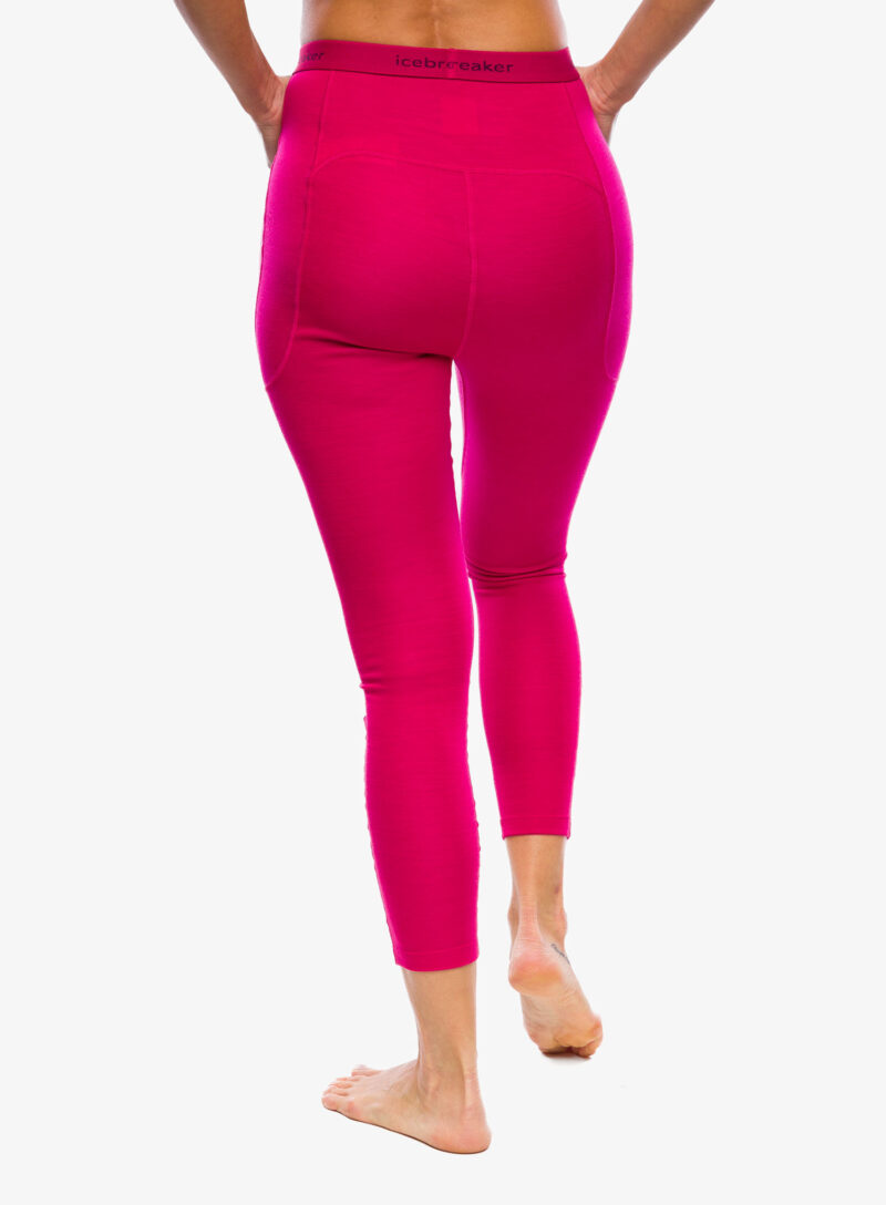 Colanti termici femei Icebreaker Merino Leggings - electron pink preţ