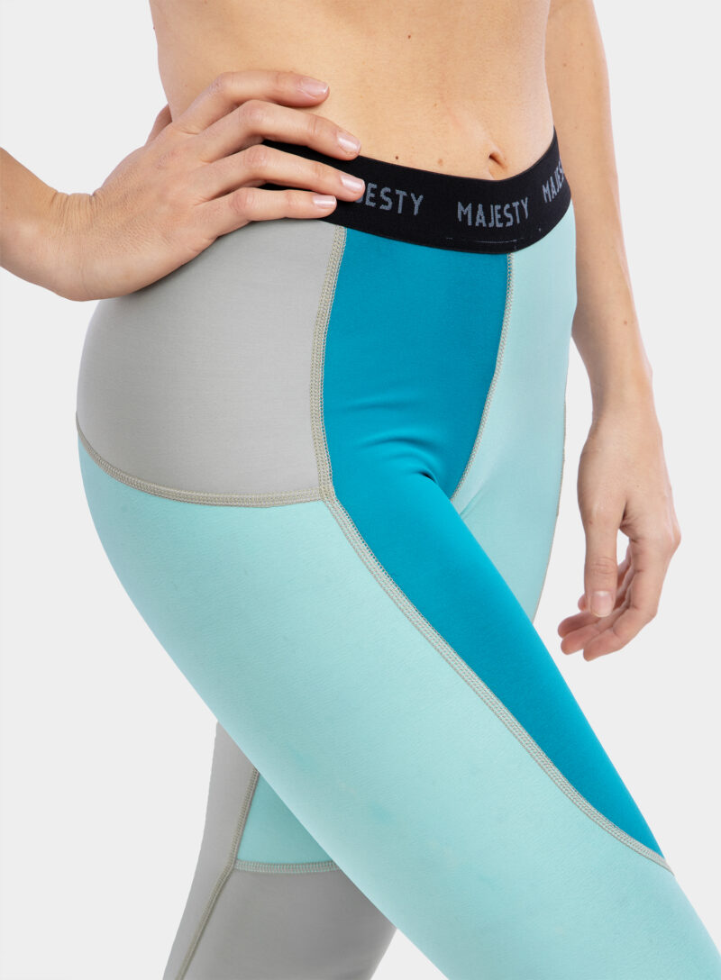 Preţ Colanti termici femei Majesty Surface Beauty Pants - blue