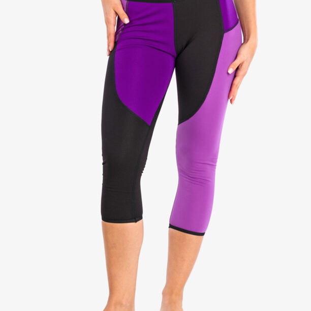 Colanti termici femei Majesty Surface Pants - black/purple