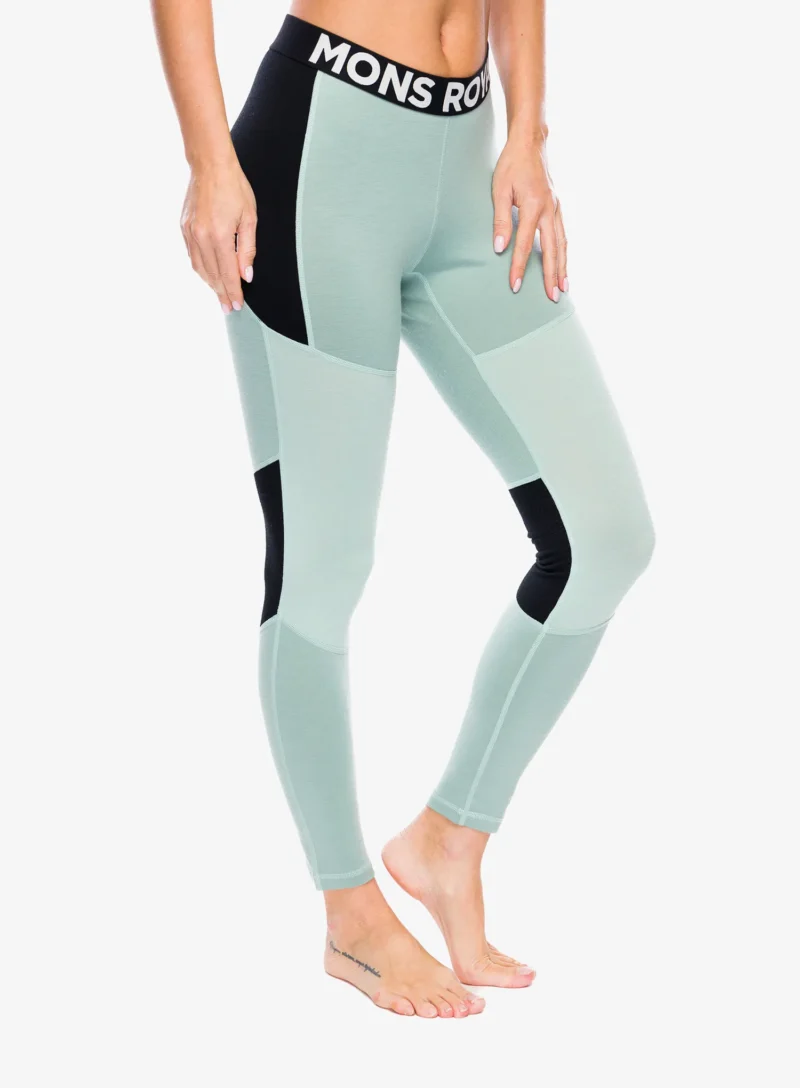 Cumpăra Colanti termici femei Mons Royale Olympus Legging - glacier/dew/black