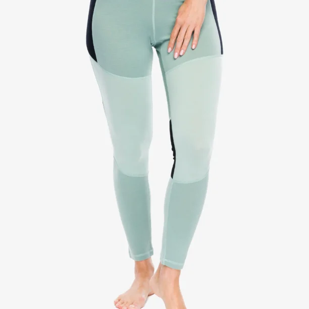 Colanti termici femei Mons Royale Olympus Legging - glacier/dew/black