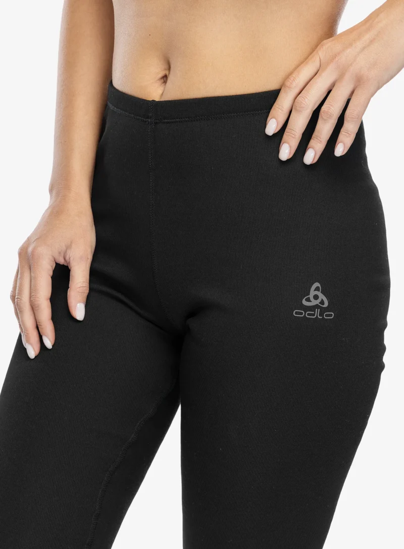 Preţ Colanti termici femei Odlo Active Warm BL Bottom 3/4 - black