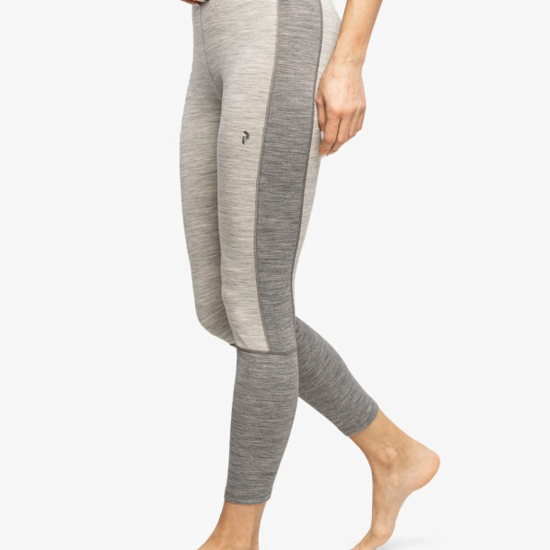 Cumpăra Colanti termici femei Peak Performance Magic Long John - med grey melange/grey melange