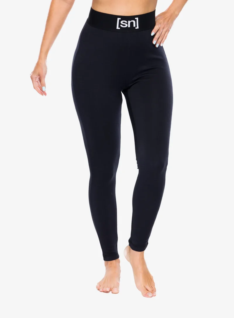 Colanti termici femei Super.natural B Hot Tights - jet black