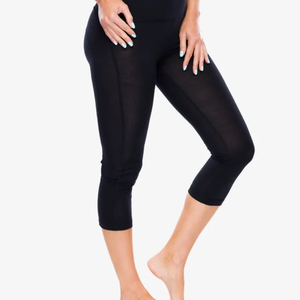 Cumpăra Colanti termici femei Super.natural Tundra175 Comfy Tight 3/4 - jet black