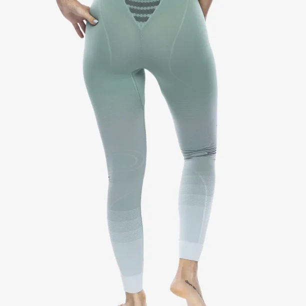 Colanti termici femei X-Bionic Invent Fx Pants - green/grey/optical white preţ