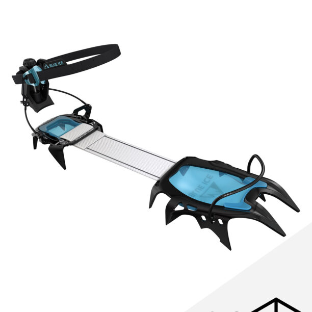 Colțari automati Blue Ice Harfang Alpine Crampon - black