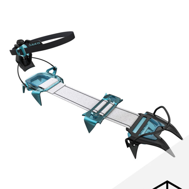 Colțari automati Blue Ice Harfang Crampon - blue