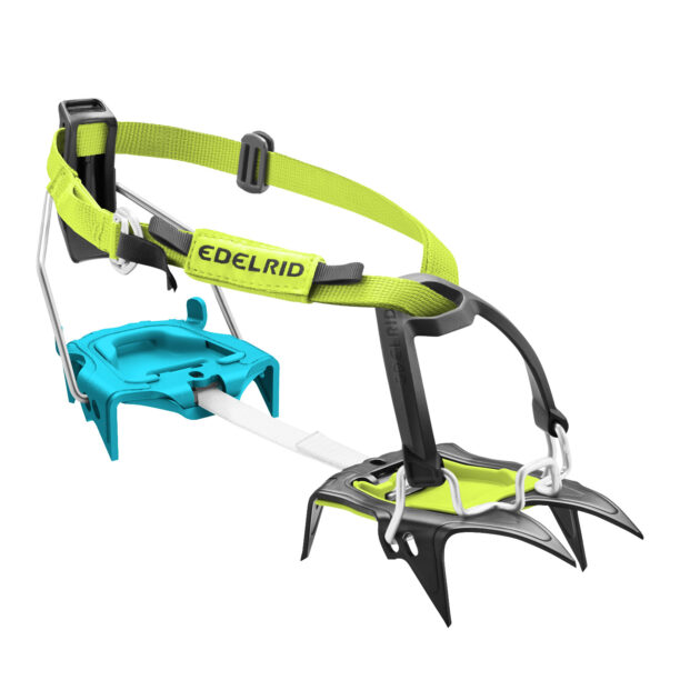 Colțari schi de tură Edelrid Nemo Hybrid Auto - oasis icemint