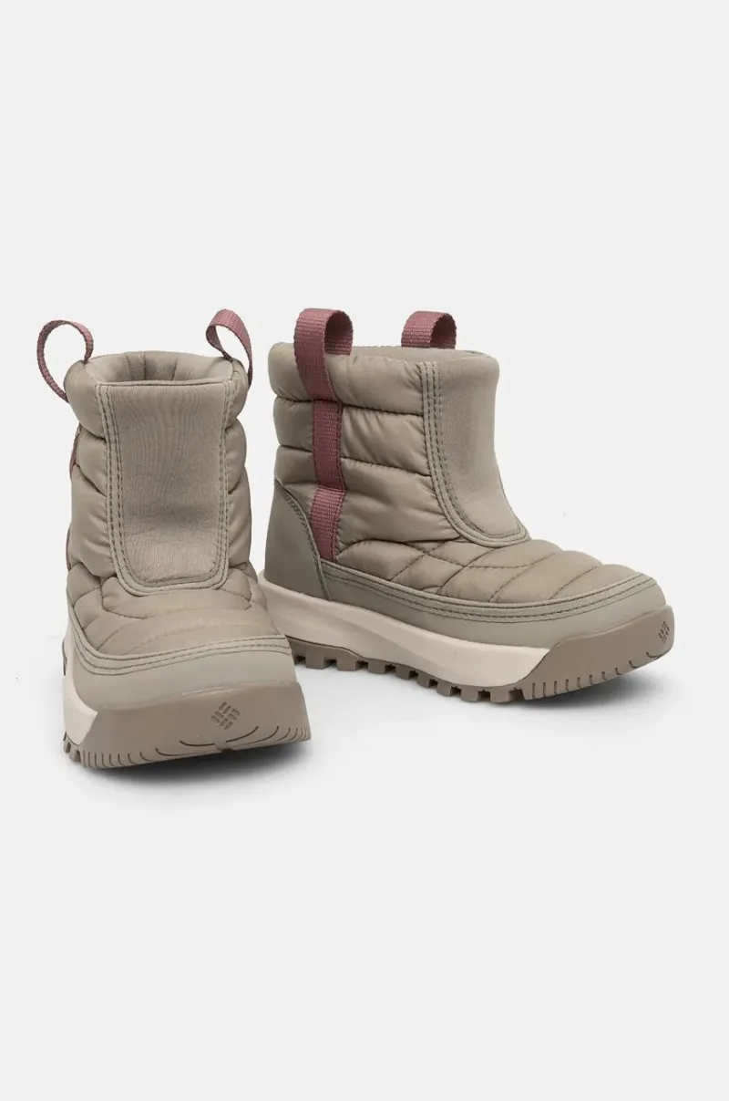 Columbia cizme de iarna copii SNOWTROT MID culoarea gri